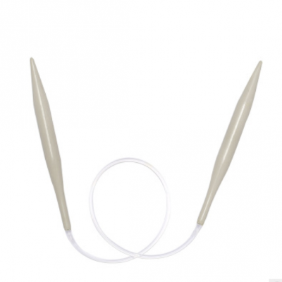 Magnetized aluminum ring needle Sweater needle 60cm