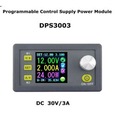 DPS3003 Constant Voltage current Step-down Programmable Power Supply module buck Voltage converter color LCD voltmeter