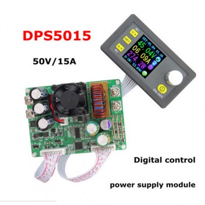 DPS5015 Constant Voltage current Step-down Programmable digital Power Supply buck Voltage converter color LCD voltmeter 15A