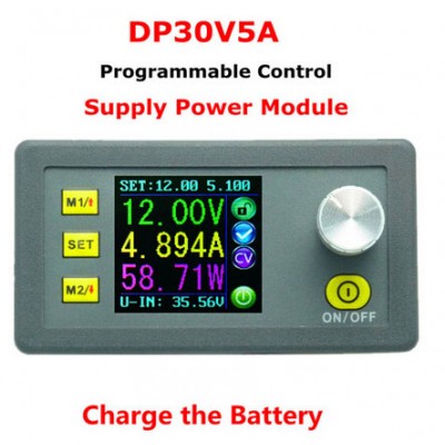 DP30V5A Constant Voltage current Step-down Programmable Power Supply module buck Voltage converter regulator color LCD