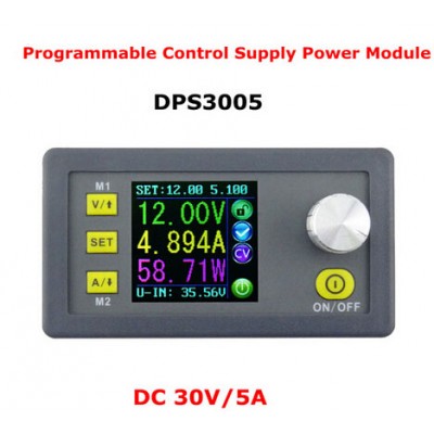 DPS3005 Constant Voltage current Step-down Programmable Power Supply module buck Voltage converter color LCD voltmeter