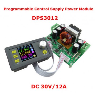 DPS3012 Constant Voltage current Step-down Programmable Power Supply module buck Voltage converter color LCD voltmeter